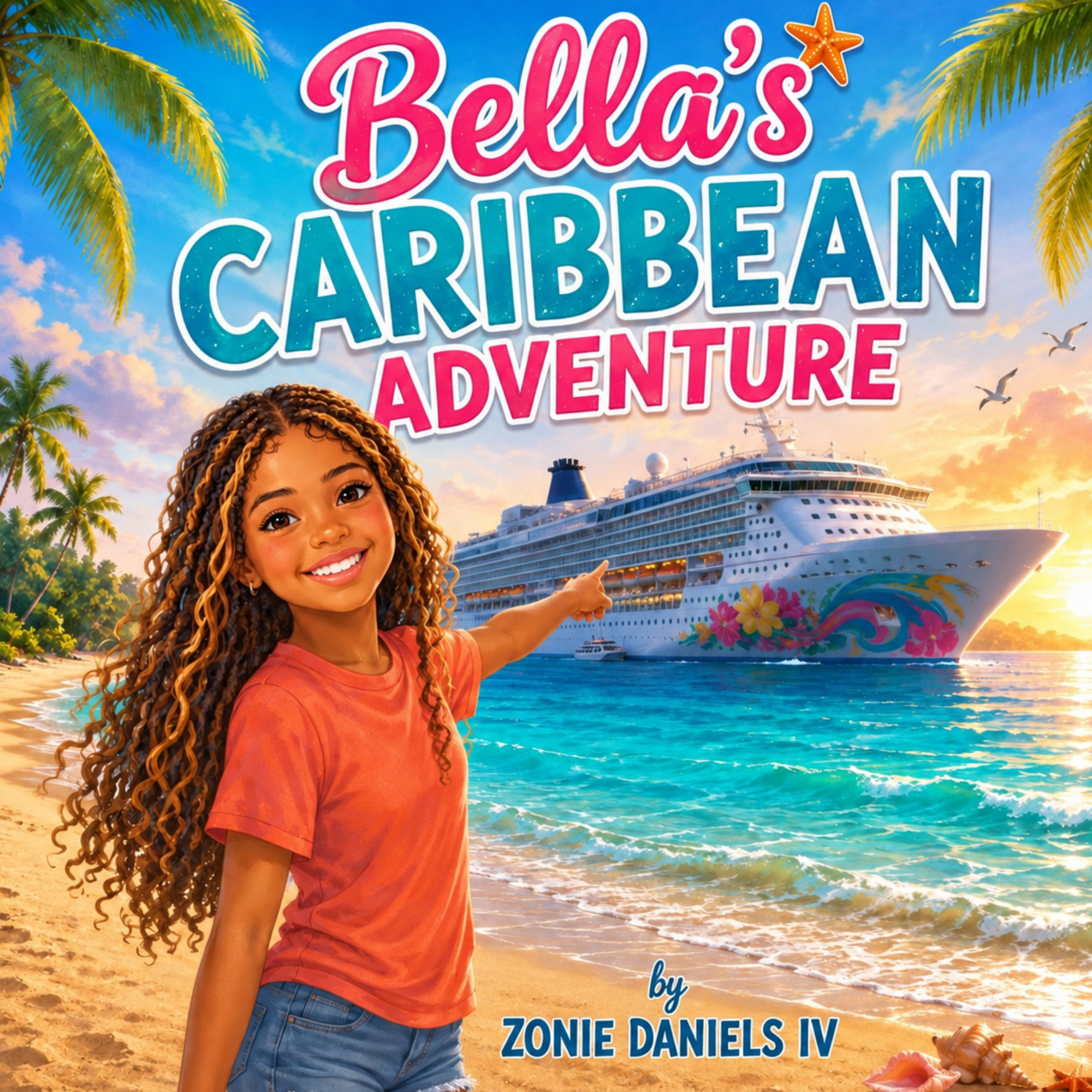 Bella’s Caribbean Adventure book cover by Zonie Daniels IV